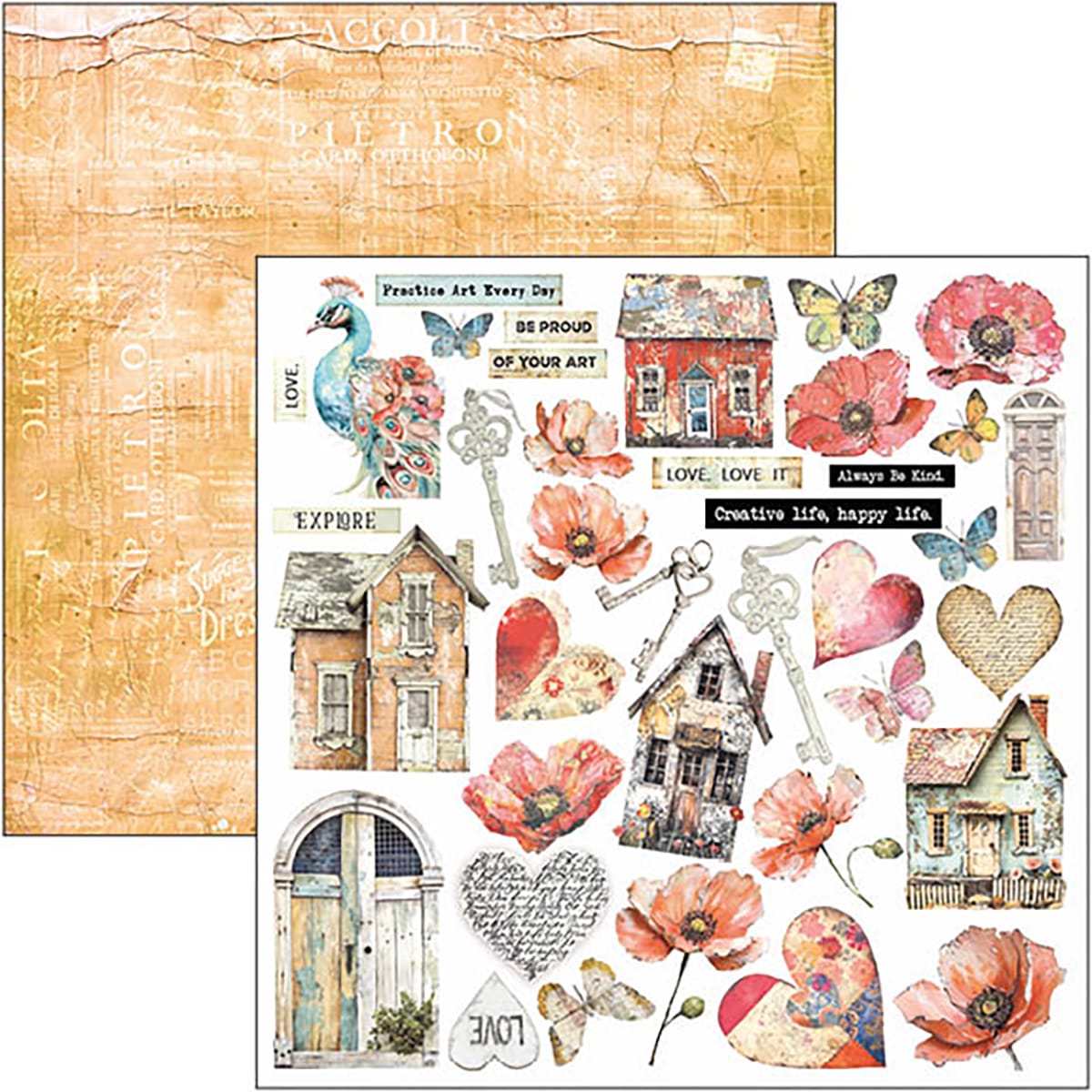 CBT084-5 Ciao Bella - Majestic Dream Paper Pad 12x12 Patterns (CBT084)