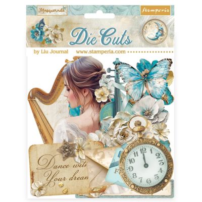 DFLDC111-1 Stamperia - Masquerade Die Cuts  (DFLDC111)