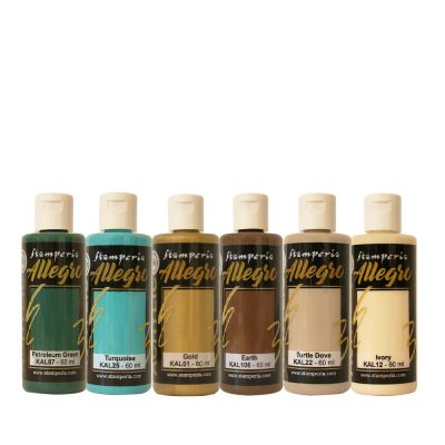 KALKIT57-1 Stamperia - Masquerade Allegro Paint Kit  (KALKIT57)