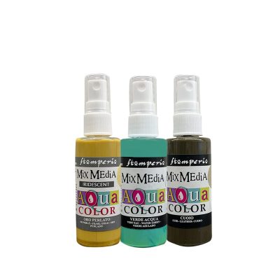 KAQXMS-1 Stamperia - Masquerade Aquacolor Paint Kit Selection 3 (KAQXMS)