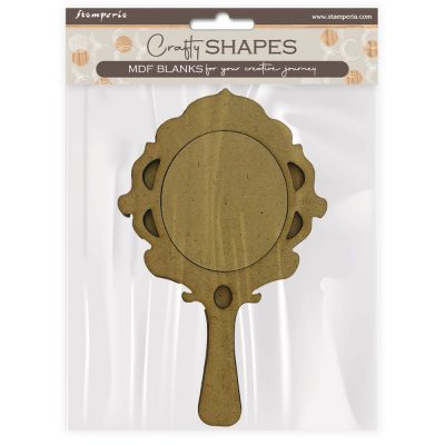 KLSM36-1 Stamperia - Masquerade Crafty Shapes Mirror (KLSM36)