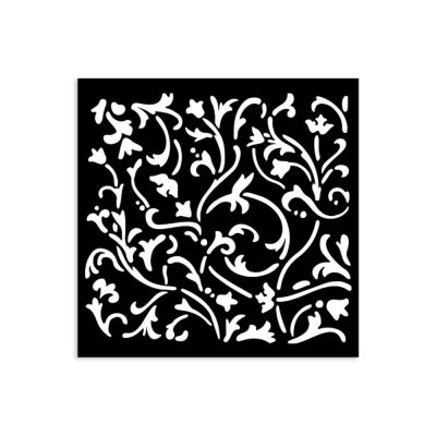 KSTDS11-1 Stamperia - Masquerade Thick Stencil 12x12cm Ornaments (KSTDS11)