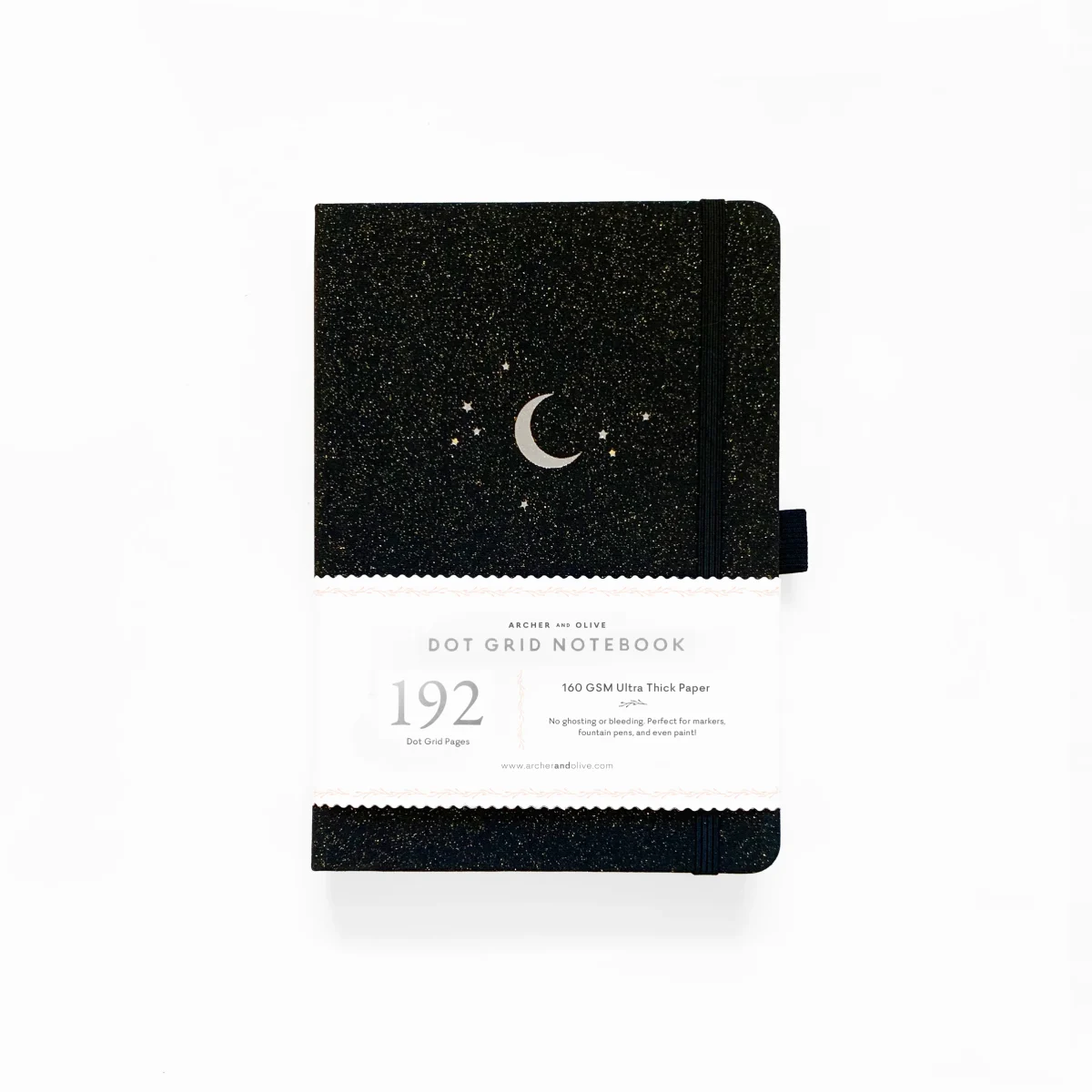 lp313-1 Archer & Olive - Bullet Journal Forest Night Dot Grid Notebook A5 (LP313)