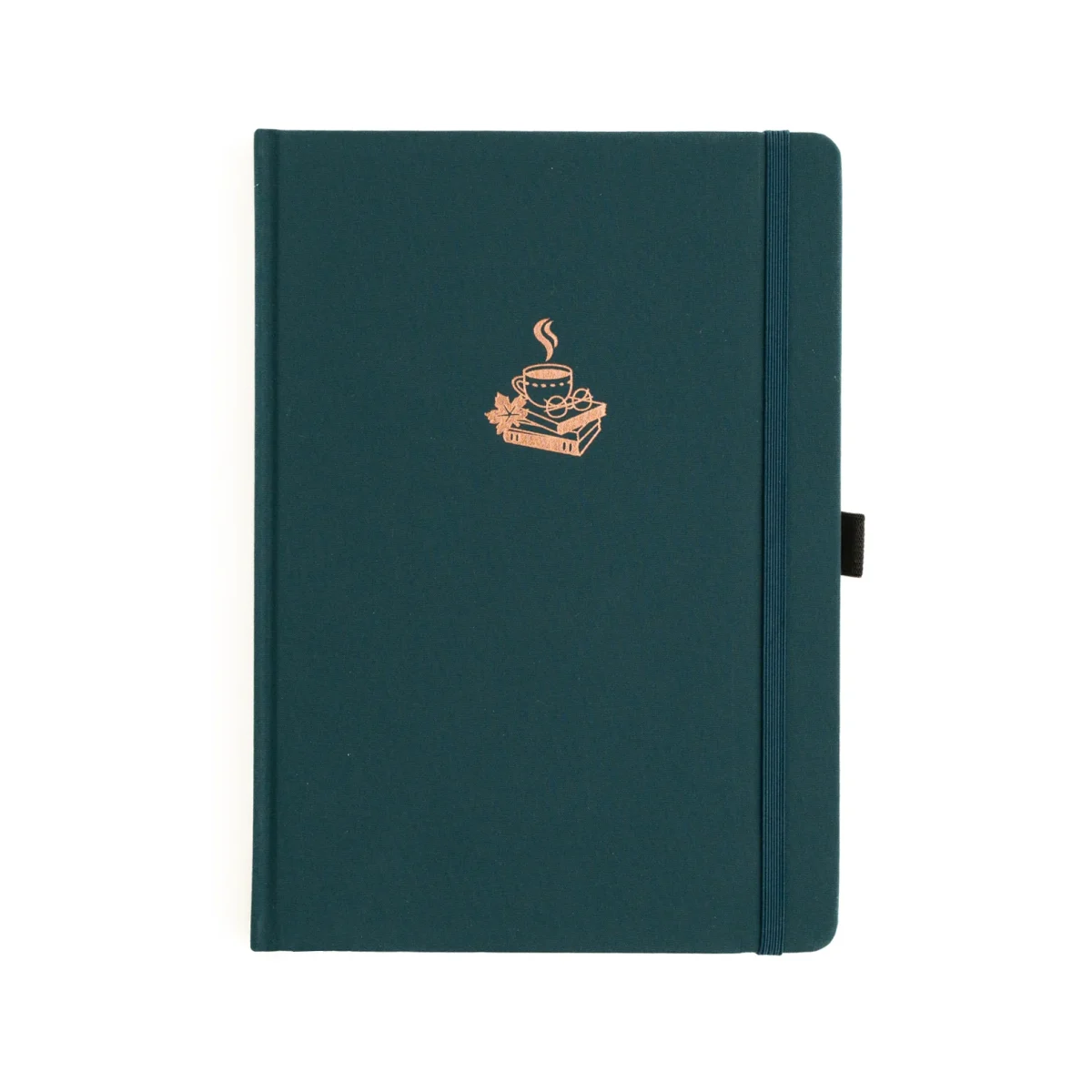 lp379-1 Archer & Olive - Bullet Journal Coffee & Books Dot Grid Notebook A5 (LP379)