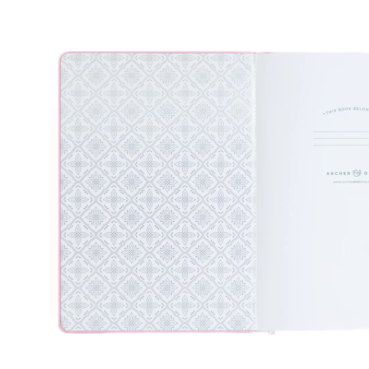lp402-3.jpg Archer & Olive - Bullet Journal Storybook in Pink Dot Grid Notebook A5 (LP402)