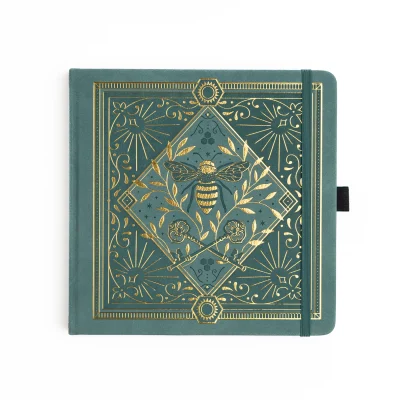 Archer & Olive - Bullet Journal Keeper of Bees Dot Grid Notebook 8x8 (SQ358)