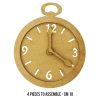 KLSM38_1A Stamperia - Master of Magic Crafty Shapes Clock (KLSM38)