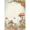Stamperia - Hidden Grove Rice Paper Selection 6 Rice Paper A4 (DFSA4XHG)