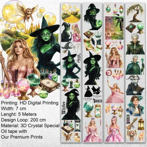 Onwize - Oil Tape Wicked - 3D Crystal Special