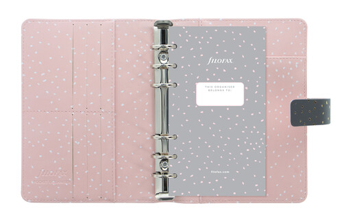 ff organiser personal14 Filofax - Confetti Organizer Personal Charcoal (028722)