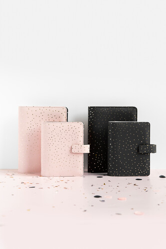 028722-6-1.jpg Filofax - Confetti Organizer Personal Charcoal (028722)
