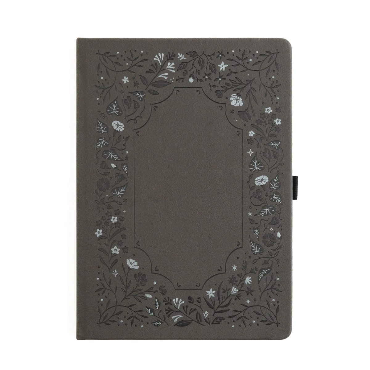 Archer & Olive - Bullet Journal Midnight Floral in Gray Dot Grid Notebook B5 (B5418)