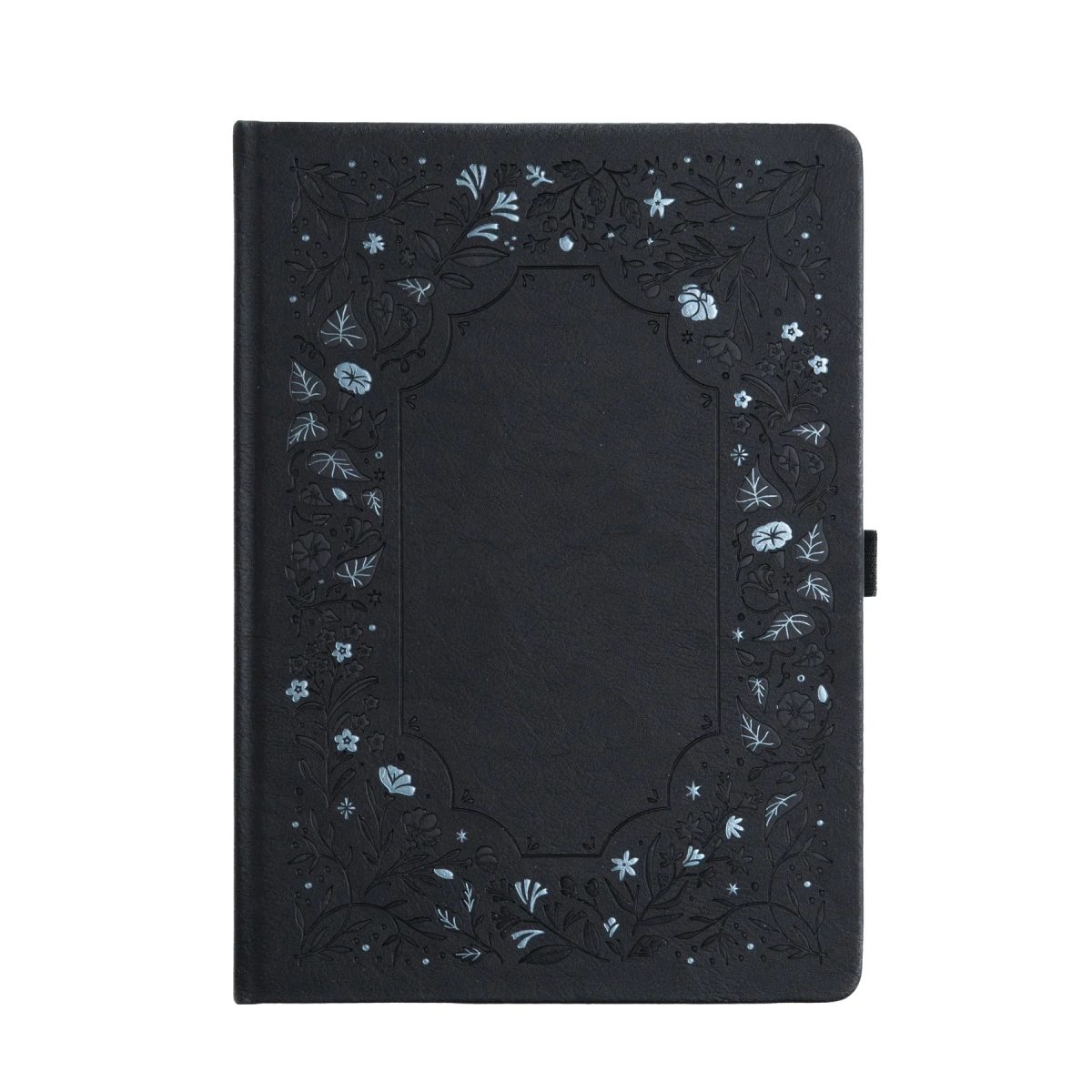 B6394-1 Archer & Olive - Bullet Journal Midnight Floral Dot Grid Notebook B6 (B6394)