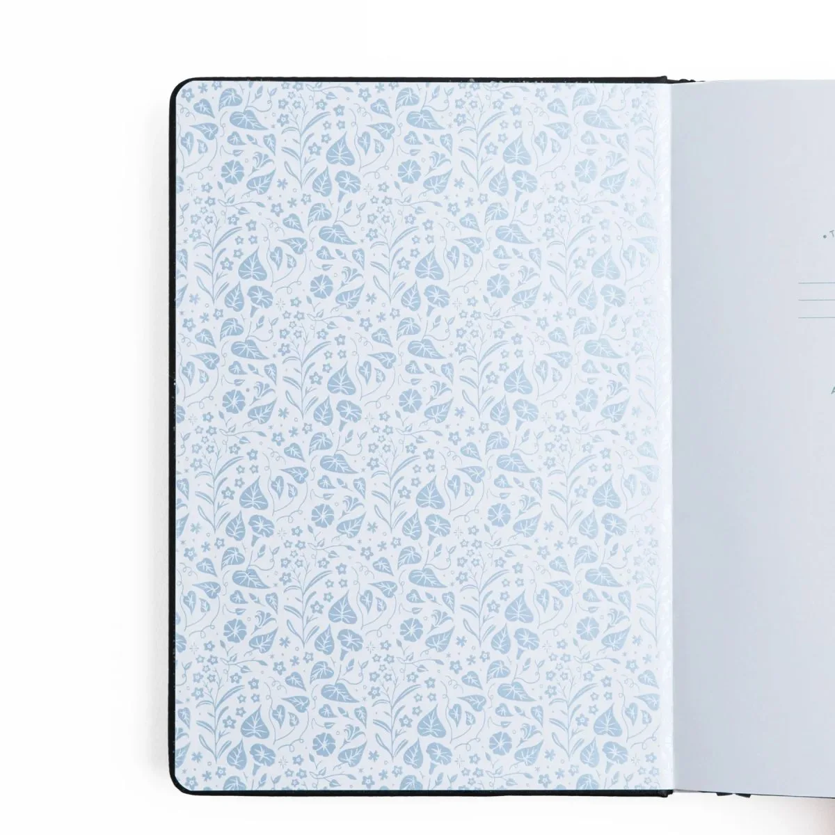 B6394-2 Archer & Olive - Bullet Journal Midnight Floral Dot Grid Notebook B6 (B6394)