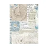 Stamperia - Silent Sea Rice Paper Selection 8 Rice Paper Backgrounds A6 (DFSAK6040)