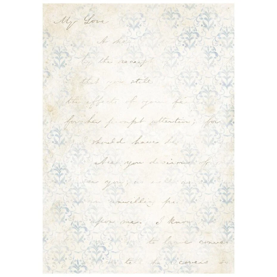 DFSAK6041-8 Stamperia - Timeless Rice Paper Selection 8 Rice Paper Backgrounds A6 (DFSAK6041)