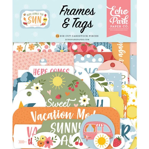 Echo Park - Here Comes the Sun Frames and Tags (HCTS311025)