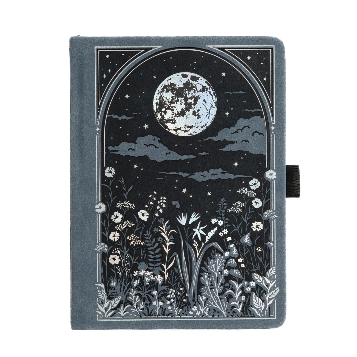 LP411-1 Archer & Olive - Bullet Journal Moonlit Garden Dot Grid Notebook A5 (LP411)