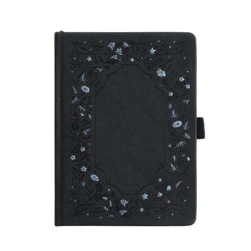 Archer & Olive - Bullet Journal Midnight Floral Dot Grid Notebook A5 (LP412)
