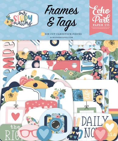 Echo Park - Our Story Matters Frames and Tags (MSM317025)