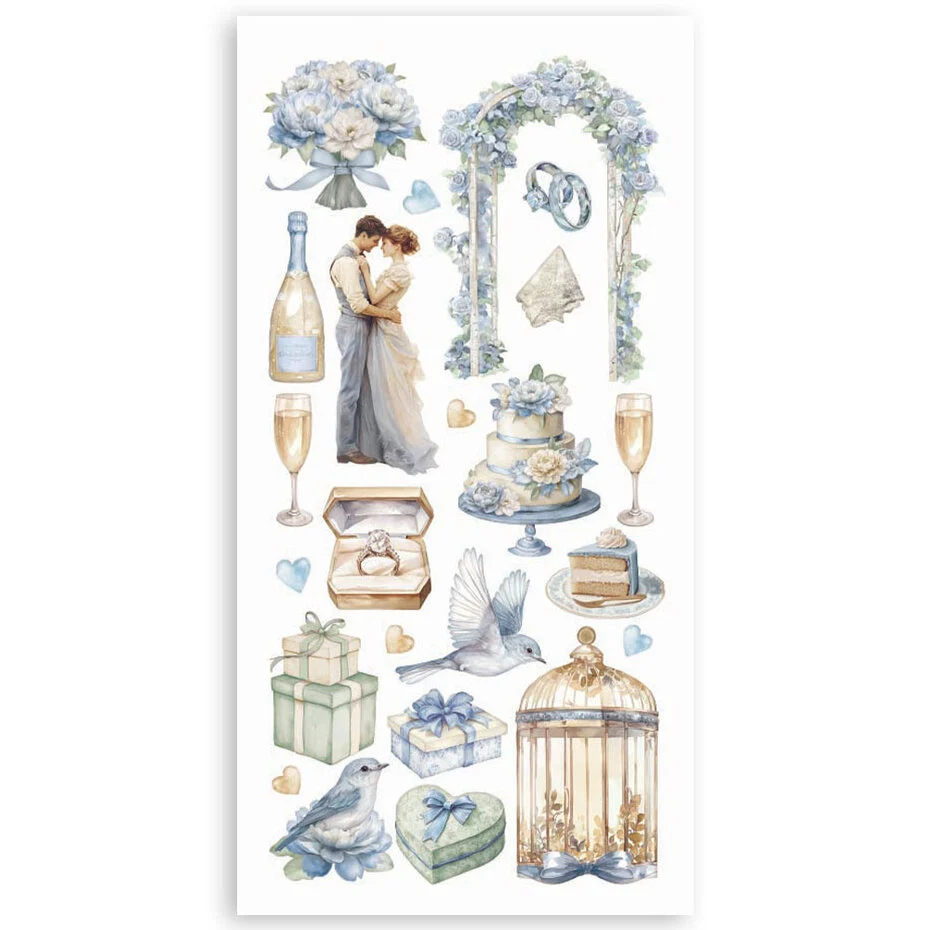 SBBCT13-4 Stamperia - Timeless Paper Cut-Outs 15x30,5cm (SBBCT13)