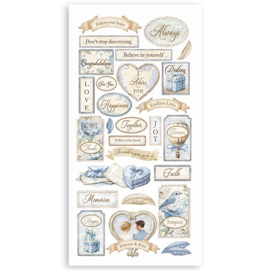 SBBCT13-5 Stamperia - Timeless Paper Cut-Outs 15x30,5cm (SBBCT13)