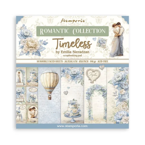 Stamperia - Timeless Paper Pad 8x8  (SBBS127)