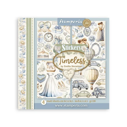 Stamperia - Timeless Stickers  (SBSTK02)