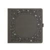 Archer & Olive - Bullet Journal Midnight Floral in Gray Dot Grid Notebook 8x8 (SQ388)