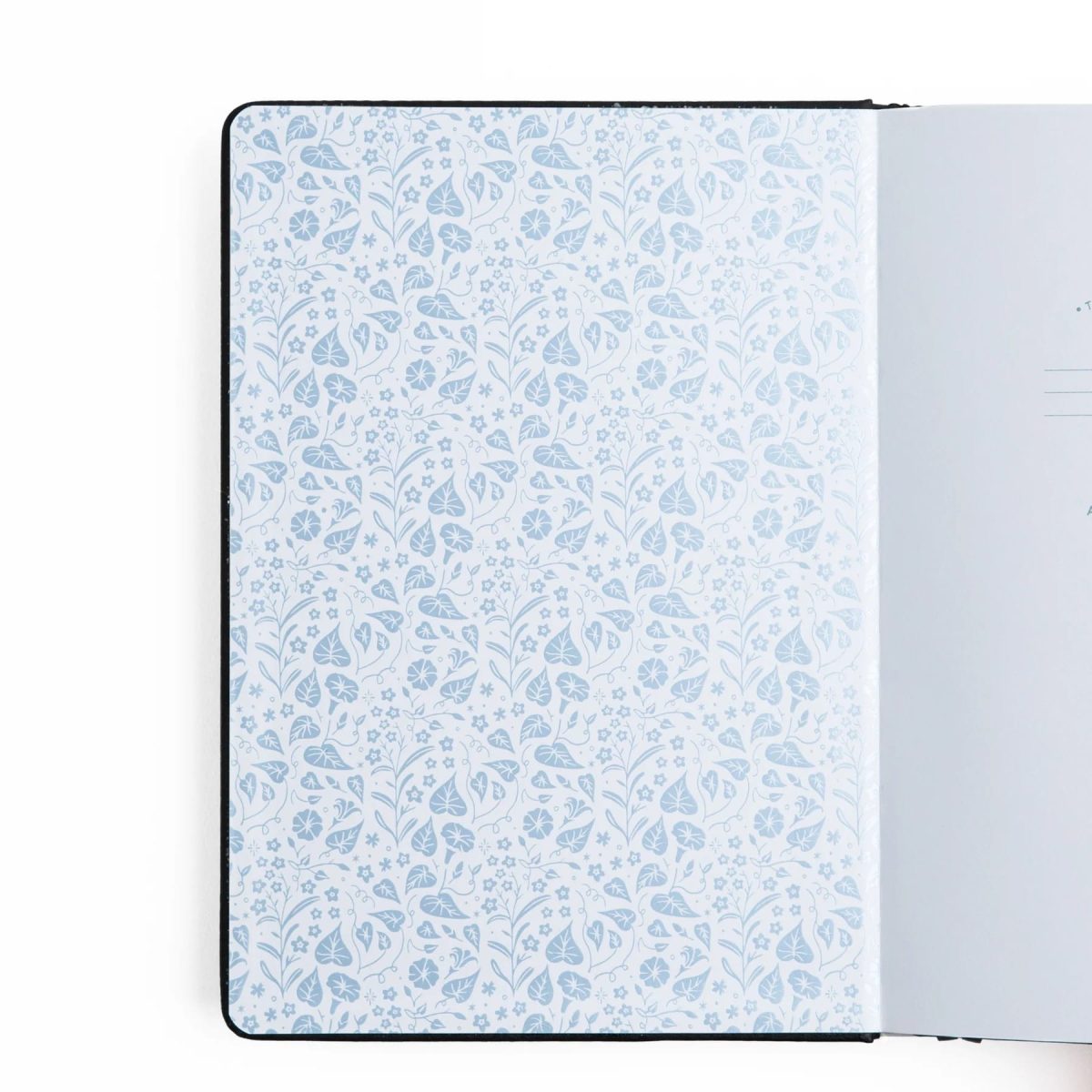 Archer & Olive - Bullet Journal Midnight Floral in Gray Dot Grid Notebook 8x8 (SQ388)