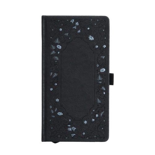 Archer & Olive - Bullet Journal Midnight Floral Dot Grid Notebook Travelers (TN389)