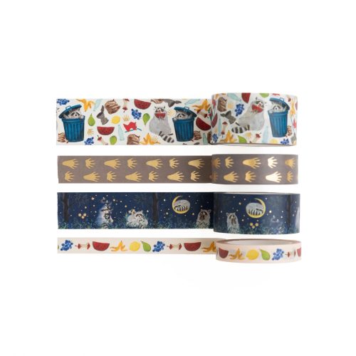 Archer & Olive - Radiant Raccoon Washi Tape Set (WT359)
