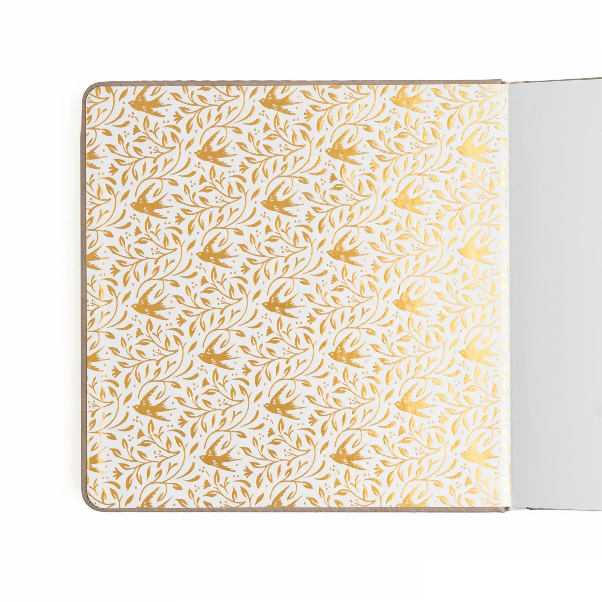 SQ381-2 Archer & Olive - Bullet Journal Songbird Dot Grid Notebook 8x8 (SQ381)