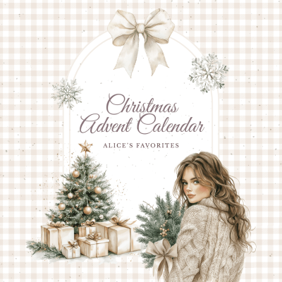 Advent Calendar 2025 vierkant Craft Hearts - Advent Calendar Alice's Favorites