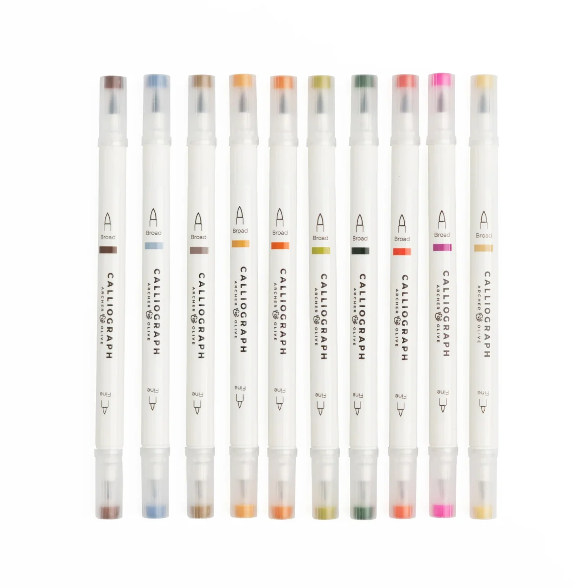 Archer & Olive - Forest Findings Calliograph Pens 10 Pack (CL313)