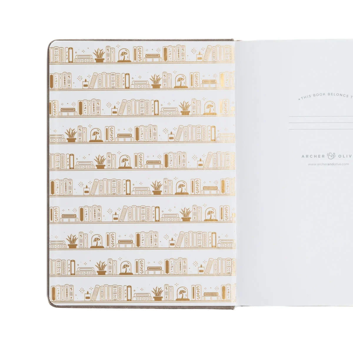 PS304-3 Archer & Olive - Forest Findings Bookshelf Dot Grid Notebook Pocket Size (PS304)