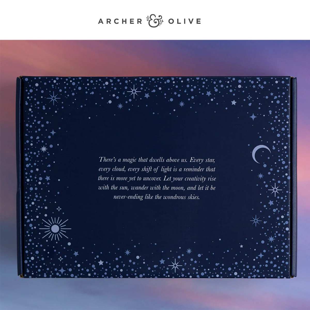 Archer & Olive - Quarterly Subscription Box September 2025 Wondrous Skies  (BB320)
