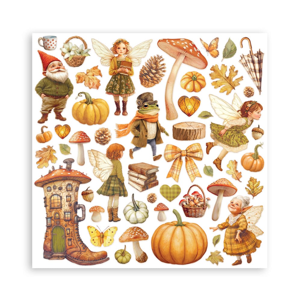 SBBXLB29_23 Stamperia - Whispering Woods Paper Sheets 12x12 Single Face (SBBXLB29)