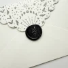 WAX302-5 Archer & Olive - Moonshade Wax Seal Beads Black Sparkles (WAX302)