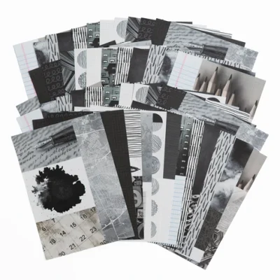 Archer & Olive - Ink & Type Collage Paper Pad (EDCP302)
