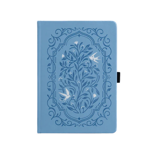 Archer & Olive - Everyday Songbird In Blue Lined Notebook A5 (LP423)