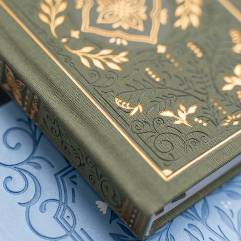 LS328-2 Archer & Olive - Everyday Storybook In Vintage Olive Dot Grid Notebook LS (LS328)
