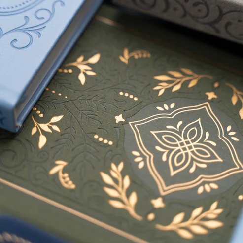 LS328-3 Archer & Olive - Everyday Storybook In Vintage Olive Dot Grid Notebook LS (LS328)