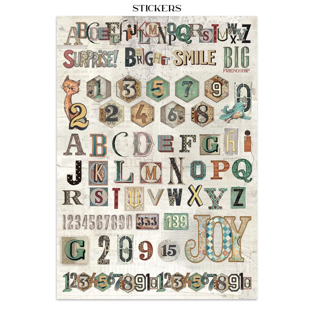 SBJK07_11 Stamperia - Furry Friends Junk Journal (SBJK07)