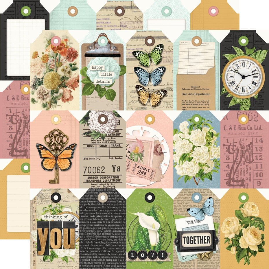 26000-10 Simple Stories - Simple Vintage Junk Drawer Collection Kit 12x12 (26000)