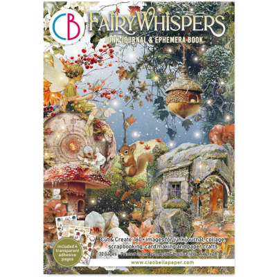Ciao Bella - Fairy Whispers - A4 Junk Journal Ephemera Book (CBB019)