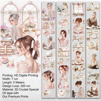 Onwize - Oil Tape Rosebook Reverie - 3D Crystal Special (SRP170)