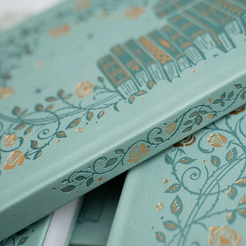 Archer & Olive - Enchanted Chapters Books of Beauty Notebook Dot Grid A5 (LP434)