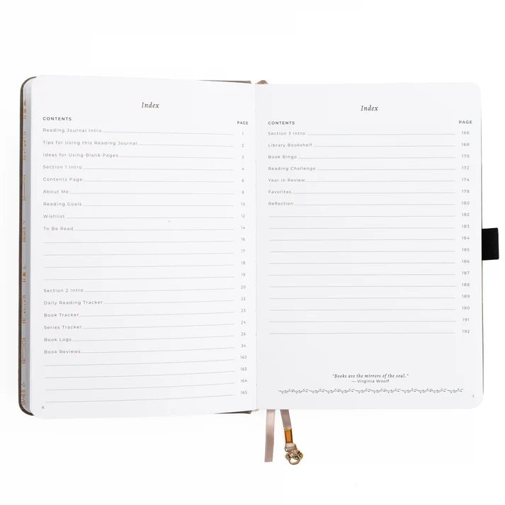 RJ306-10 Archer & Olive - Enchanted Chapters Reading Journal: Books of Beauty A5 (RJ306)