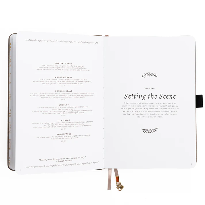 RJ306-8 Archer & Olive - Enchanted Chapters Reading Journal: Books of Beauty A5 (RJ306)
